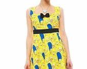 Simpsons Cartoon Dress