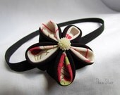 Espresso Mix - Kanzashi Headband