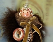 ooak art doll Coastal Cutie pixie Beach queen ornament decoration