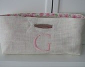 Not Your Usual Wine Bag Monogrammed Lining Lilly Pulitzer Fabric