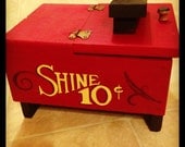 Shoe Shine Box- Upcycled