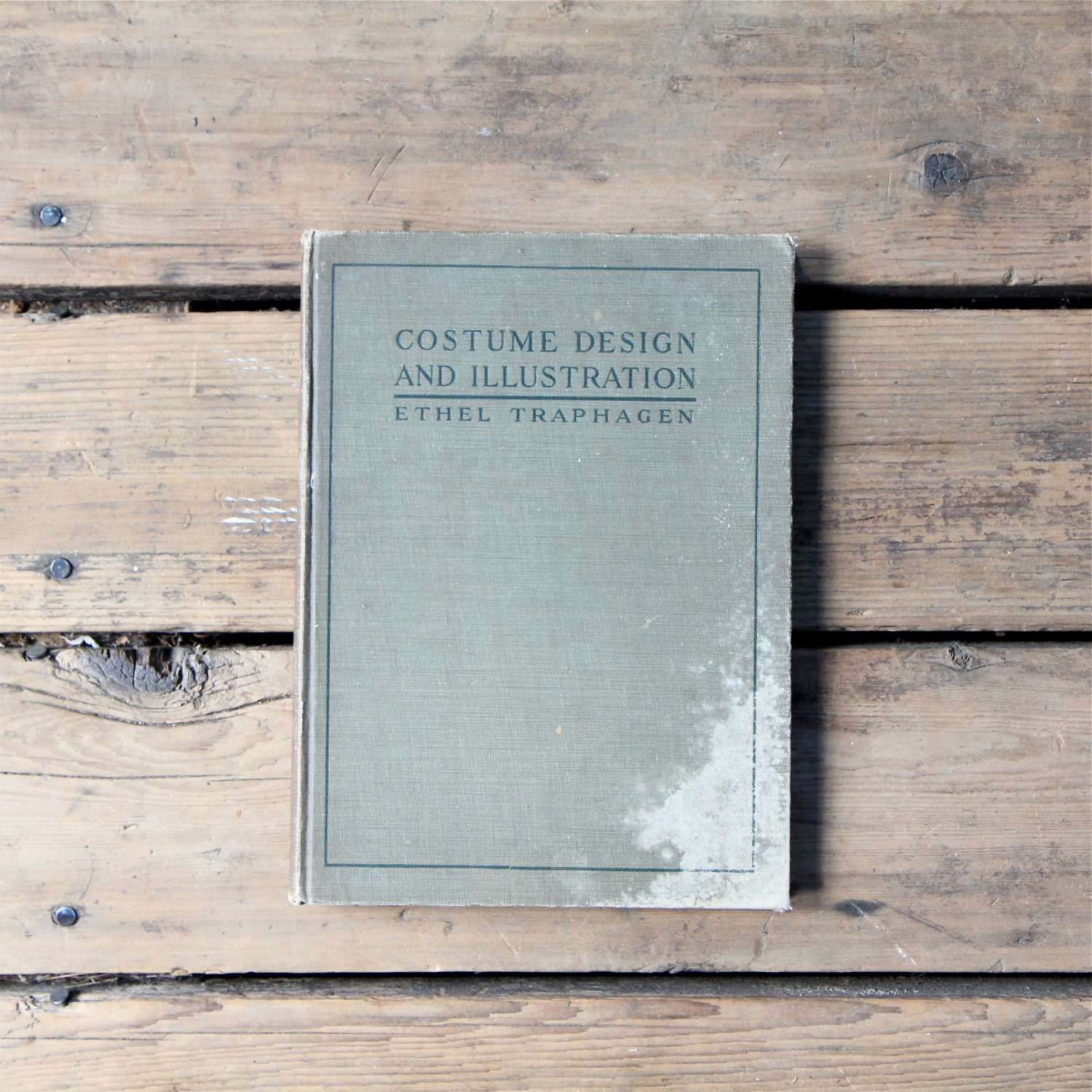First Edition Antique Costume Design and Illustration Book /  Art, History, Fashion, Modeling