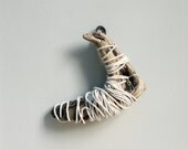 Vintage Handmade Driftwood Rope Winder/ String Holder