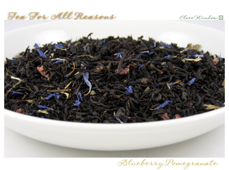 TEA - Blueberry Pomegranate - (Specialty Black) - 2oz. bag
