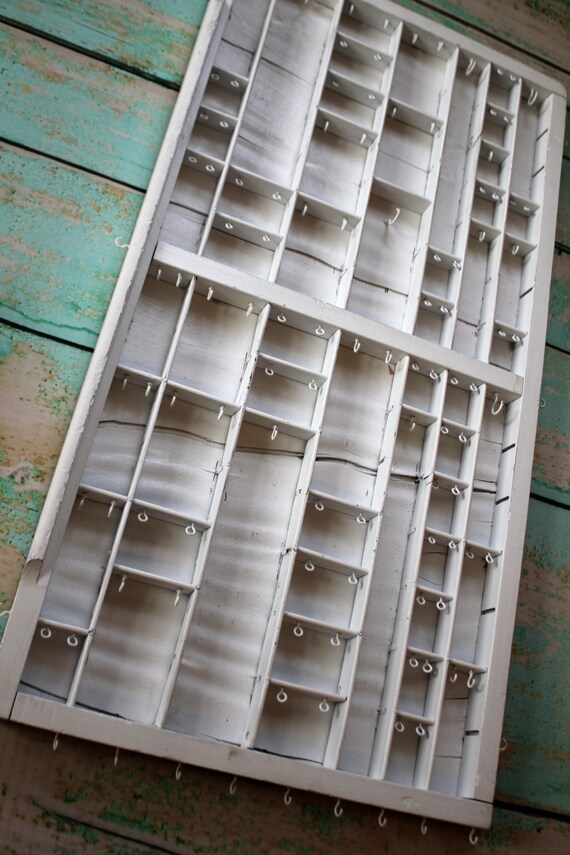 Printers Drawer Jewelry Display