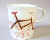 porcelain cup with translucent bottom