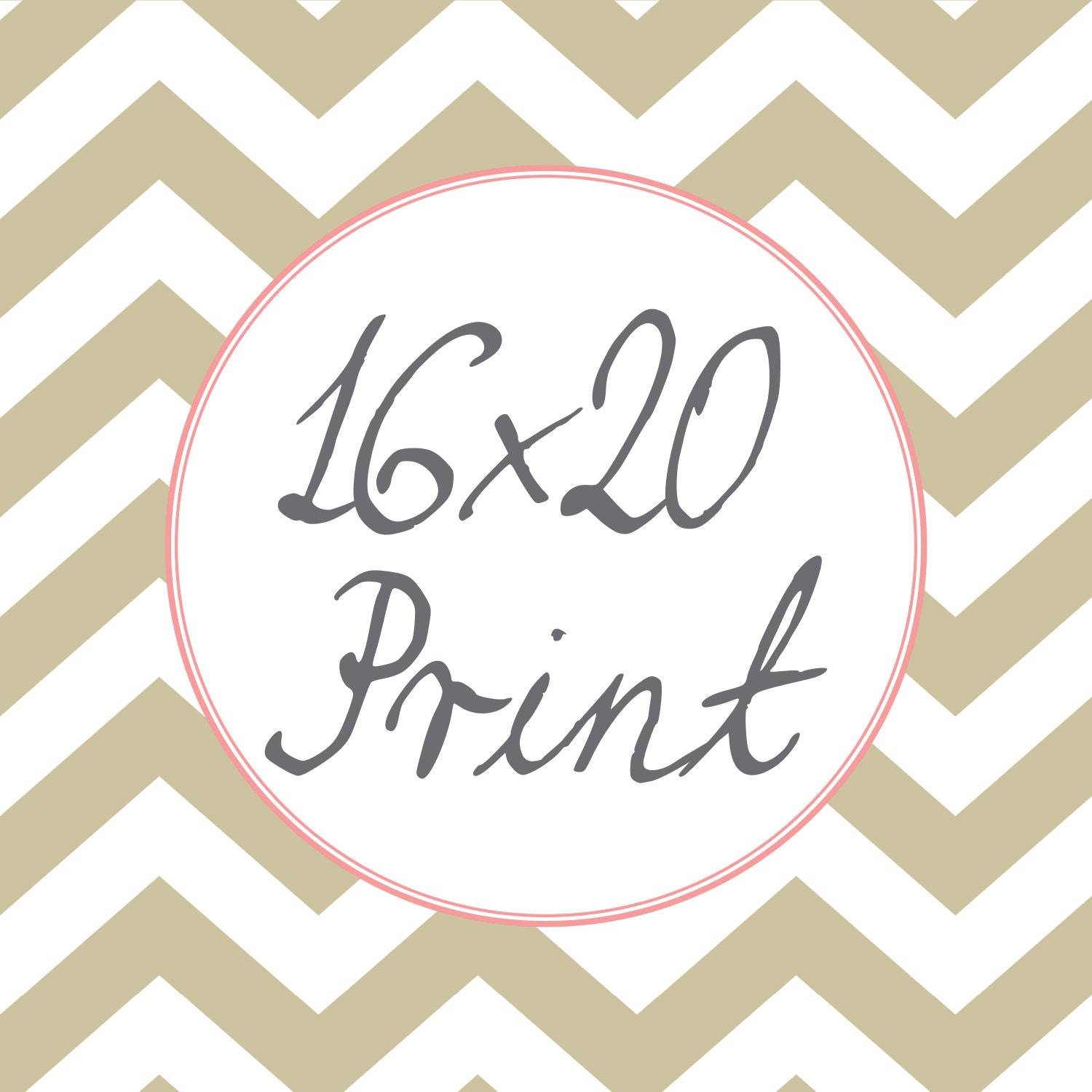 16X20 Enlargement Print