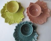 Vintage Steubenville Woodfield Tea and Toast Set of Three