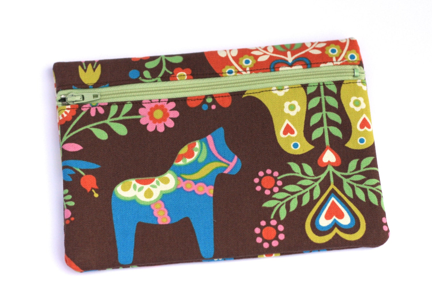 Scandinavian Style Zipper Pouch