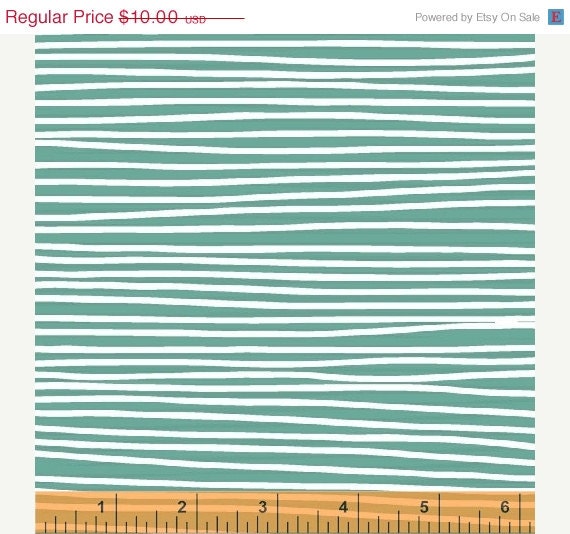 ON SALE Glimma---Korkek in Jade---1 yard--Lotta Jansdotter for Windham Fabrics