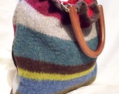 Wool Felted Bag