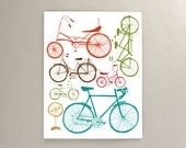 Big Time Cruising 11x14 Bike Art Print