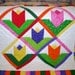 Quilt-Tulip Wall/table- Tulip Time