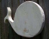 Wooden Baby Whales Cute Set of 3 Nautical Nursery 9inch