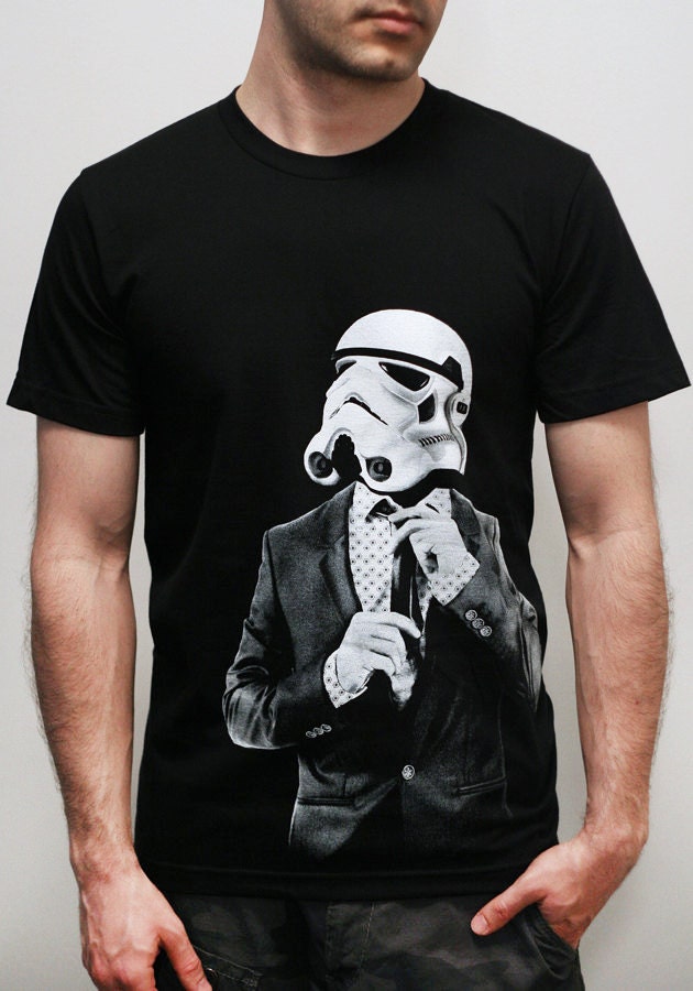 Fathers Day Storm trooper Smarttrooper - Mens t shirt / Unisex t shirt  ( Star Wars / Storm trooper t shirt )