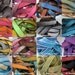 Silk Wrap Bracelet REPLACEMENT Fairy Crinkle Ribbons, EXTRA Hand Dyed Silk Ribbons, 22 colors- Cirtrine Yellow, Sapphire Blue, Ruby Red