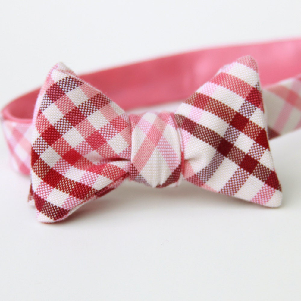 kiddo sized triple berry freestyle bow tie