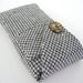 Houndstooth iPhone 5 Cover Handmade Vintage Fabric iSockit