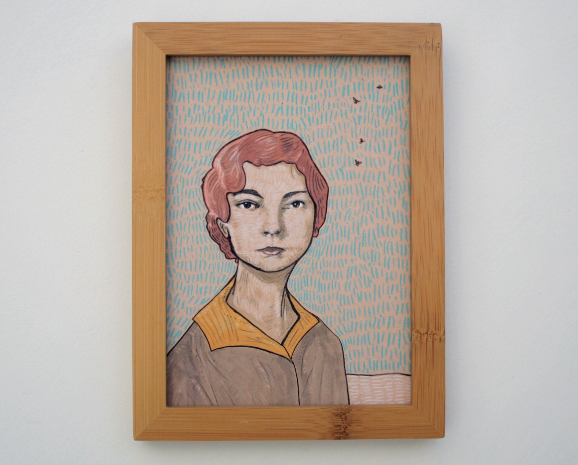 portrait print framed 5x7