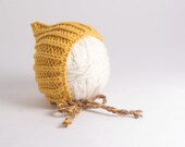 Vesper Hat - Mustard Yellow/Brown