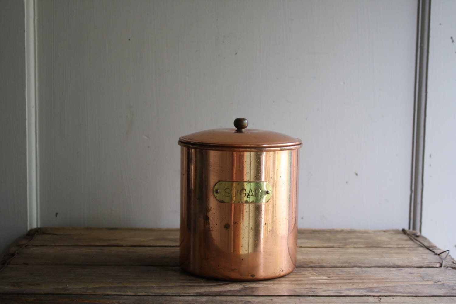 vintage sugar canister