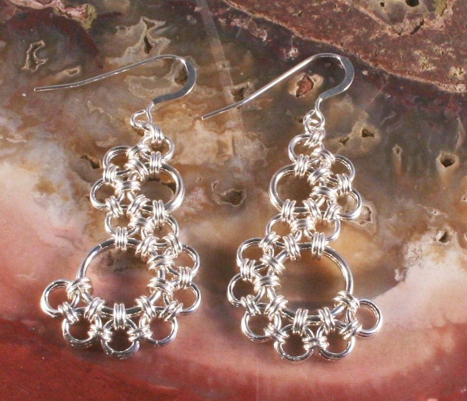 PDF Instructions For Lacy Skirt Earrings
