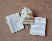 Striped Muslin Bags - Set of 5 Il_170x135