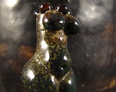 lampwork goddess bead focal - Mother of Dashing Against the Darkness