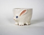 White Rabbit Egg Cup