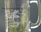 Surfing Totoro Fanart Mug (-15.5 oz.-)