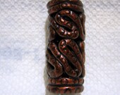 Dread Bead Copper Filigree Bead for Dreadlocks  You Choose Hole Size