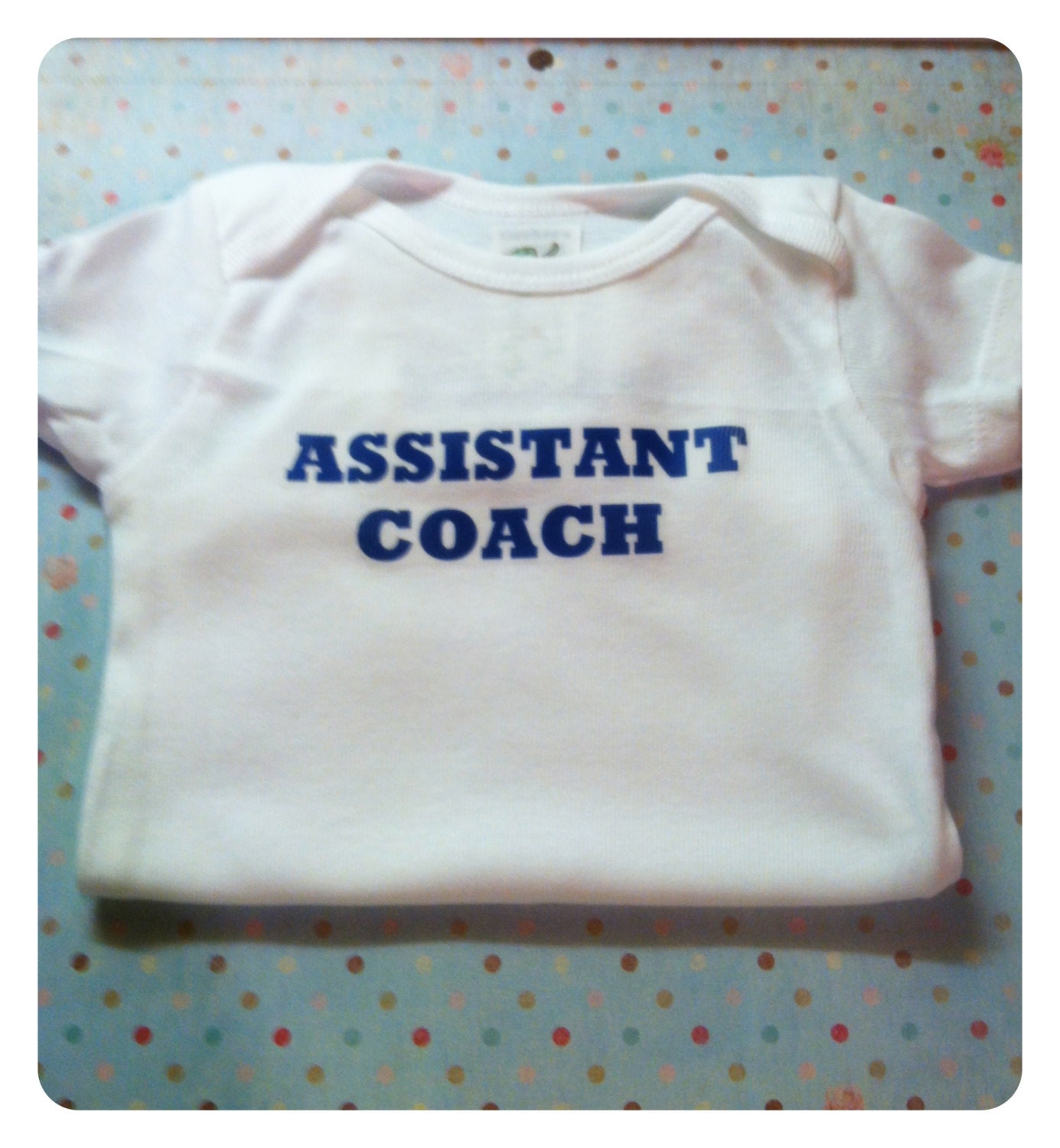 Assistant Coach Onesie
