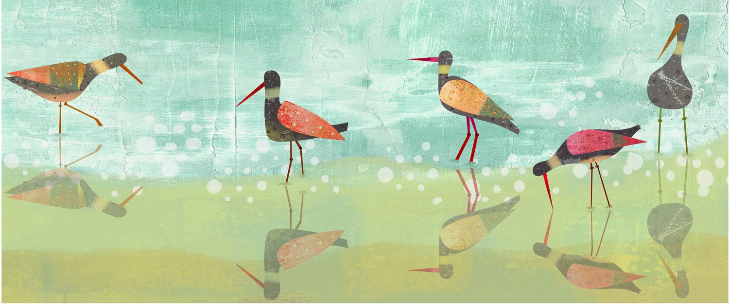 Wading Birds (11x14)