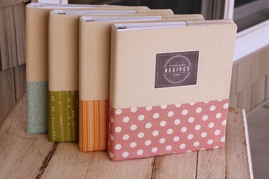 Recipe Notebook Pattern Only - This will be sent to you as a download