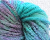 Undersea. Hand Painted Upcycled Yarn