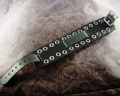 Leather Watch Cuff - Breach Border