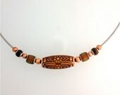 Thermal Color Changing Like-Wow Mirage Bead Collection Necklace 18 1/2 ins Long