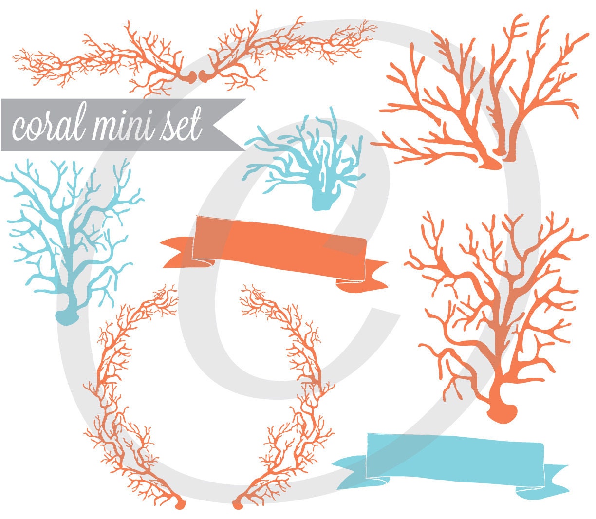 Coral Graphics Mini Set with Commercial RIghts