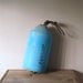 Vintage Aqua Blue Buoy, Nautical, Ocean Buoy, Sailing, Sea, Beach Decor, Nautical Decor, Vintage Fishing Gear