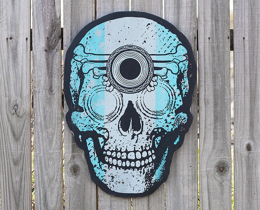 Blind Skull Sees All 22" Screenprint