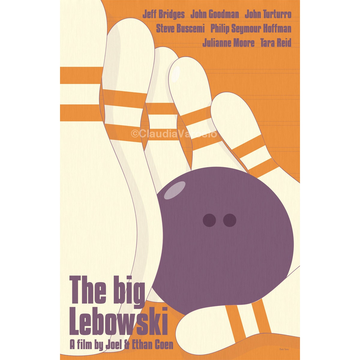 The Big Lebowski 12x18 inches movie poster