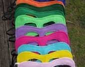 10 SUPERHERO MASKS Party Pack of 10 masks Your Choices of Color Party Favor Pack of 10 Il_170x135