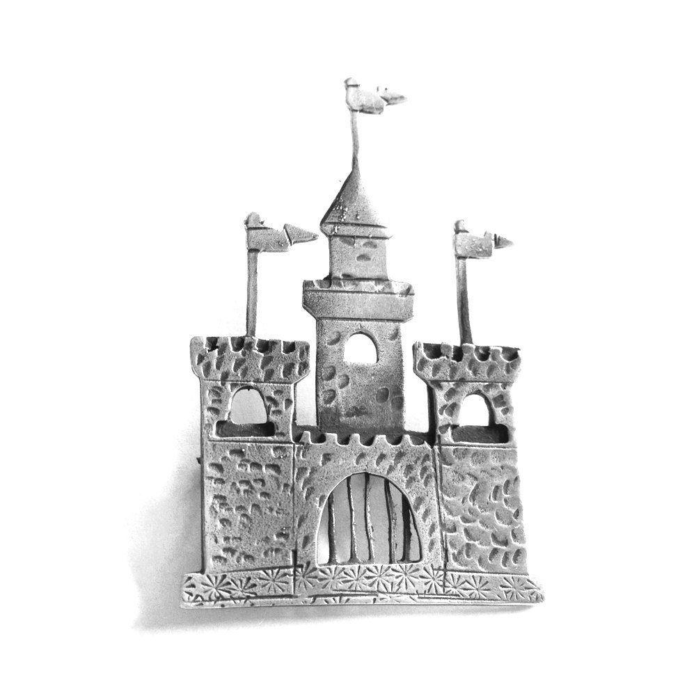 Fairy Tale Castle Brooch