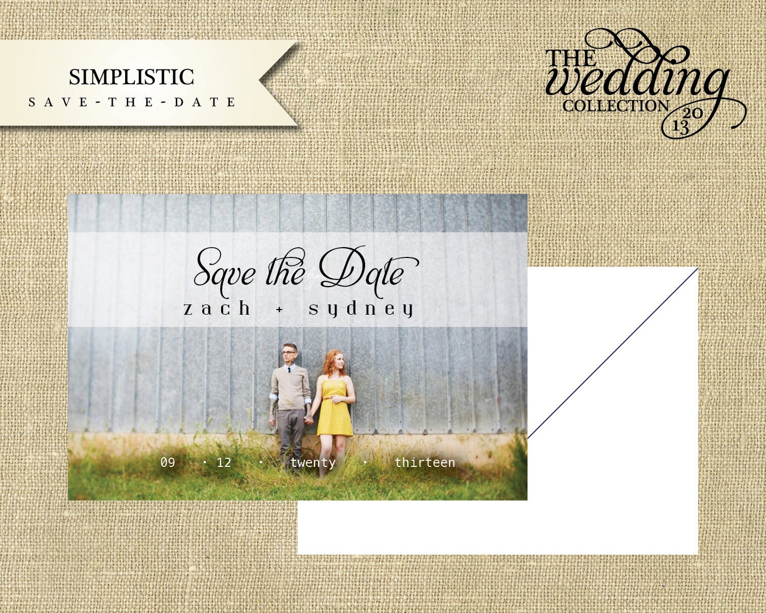 NEW 2013 - Simplistic, Save-The-Date