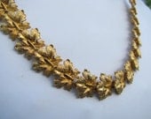 Gold Leaf Necklace