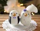 Wedding Cake Topper - Love Birds - Large