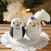 Wedding Cake Topper - Love Birds - Large