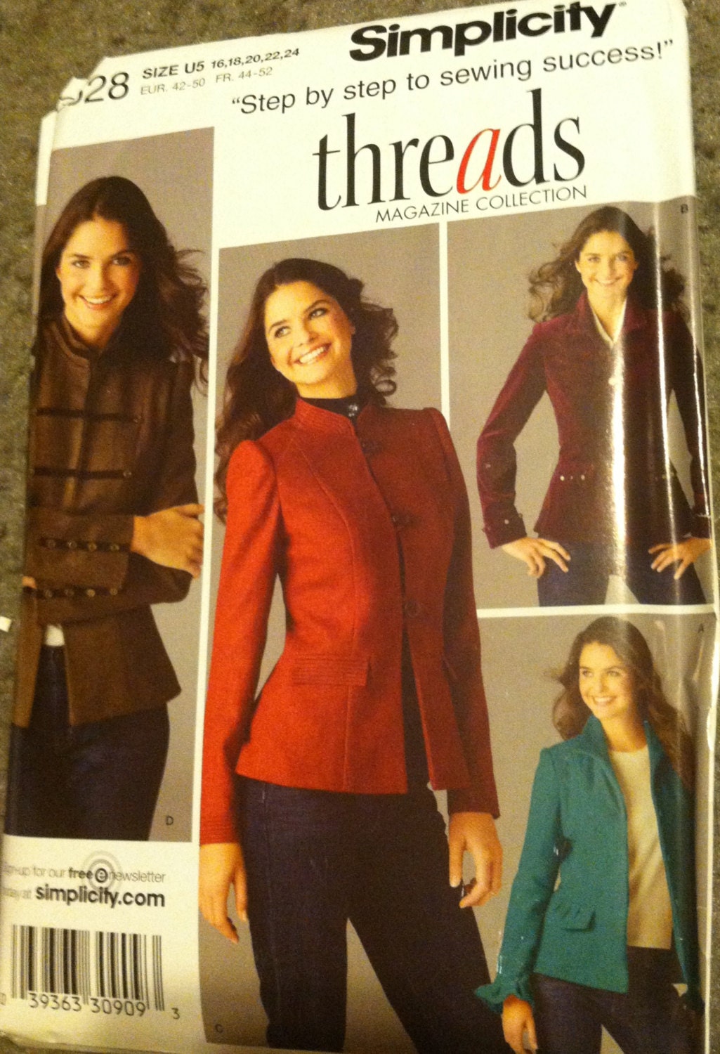 Woman's Steampunk jacket pattern. 