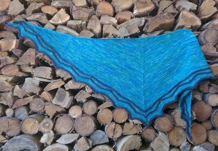 Sunny days Shawlette - PDF pattern
