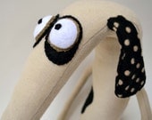 Lolly the Long-Lump Handmade Plush Dog Greyhound